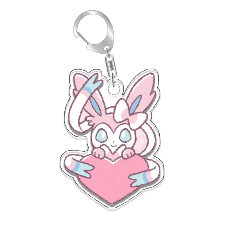 Anime Game Character Keychain Collection Acrylic Pendants for Bags and Keys