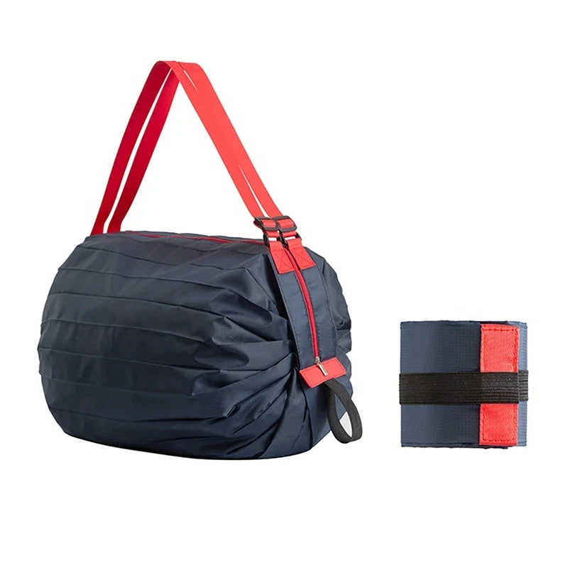 Large Capacity Foldable Travel Storage Bag with Handle - Camouflage Shopping Tote