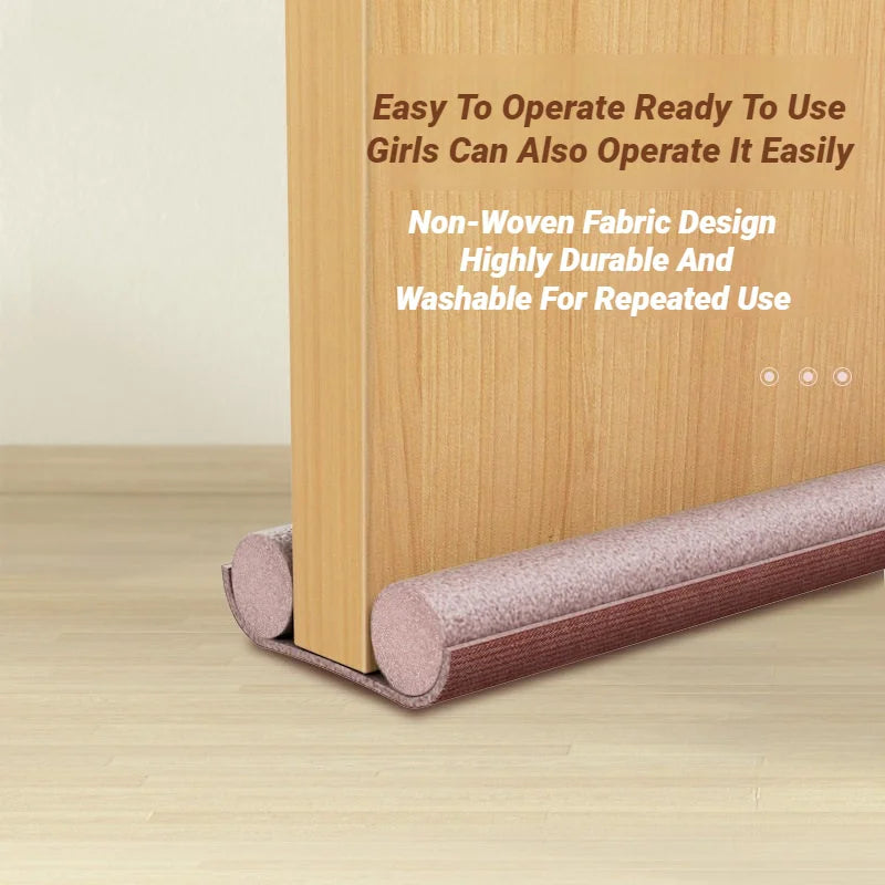 Flexible Door Bottom Sealing Strip Weatherstrip Dustproof Windproof Noise Insulation