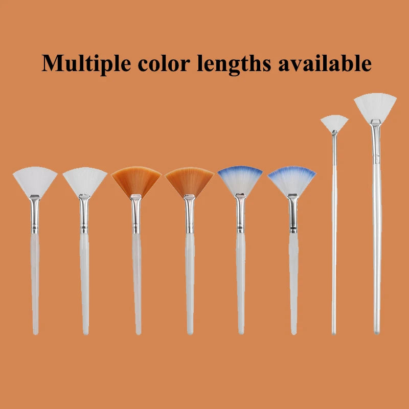 Portable Facial Mask Brush Set - Soft Makeup & Skincare Applicators for Women