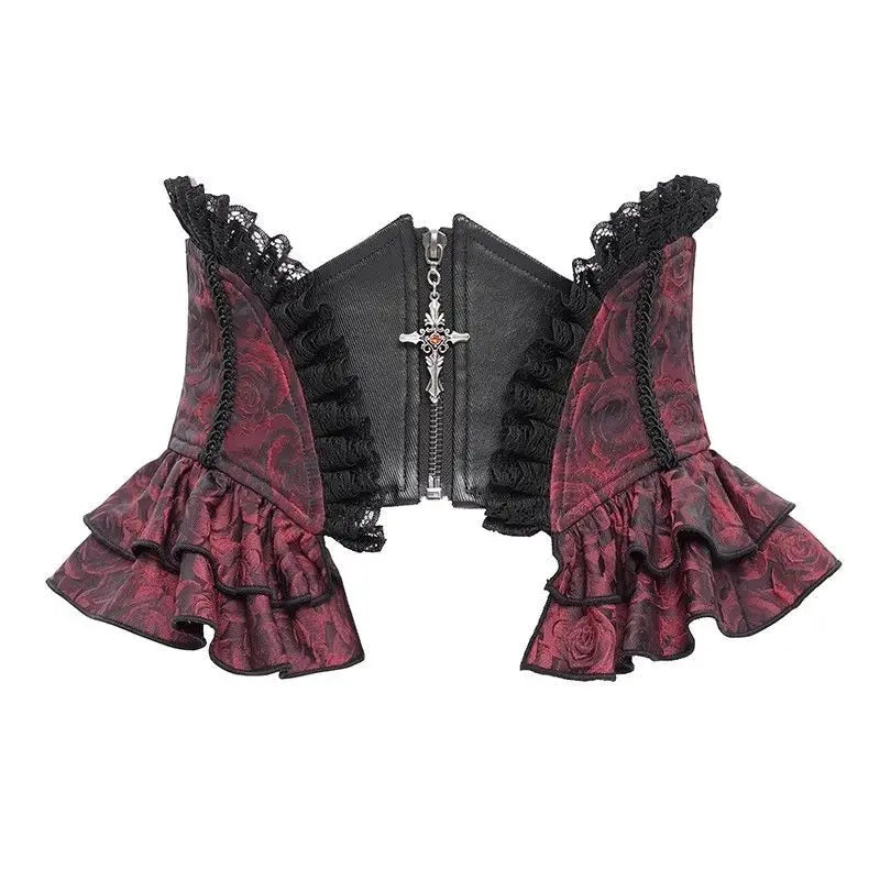 Gothic Bodycon Waist Cover Accessory for Halloween Cosplay, Nightclub, Vampire, Devil