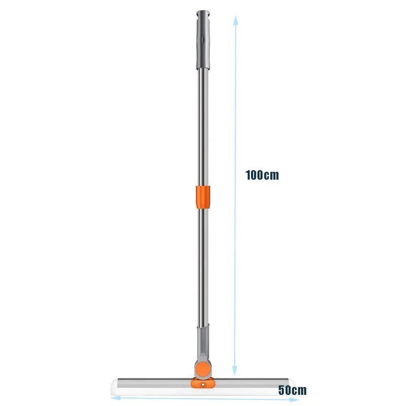 Silicone Glass and Floor Wiper Scraper Set for Household Cleaning