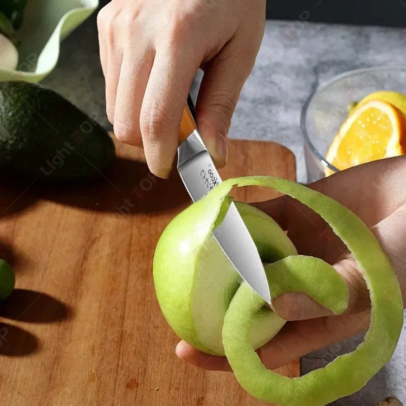 Japanese Chef's Knife - Stainless Steel Utility Kitchen Knife for Meat Fish & Vegetables
