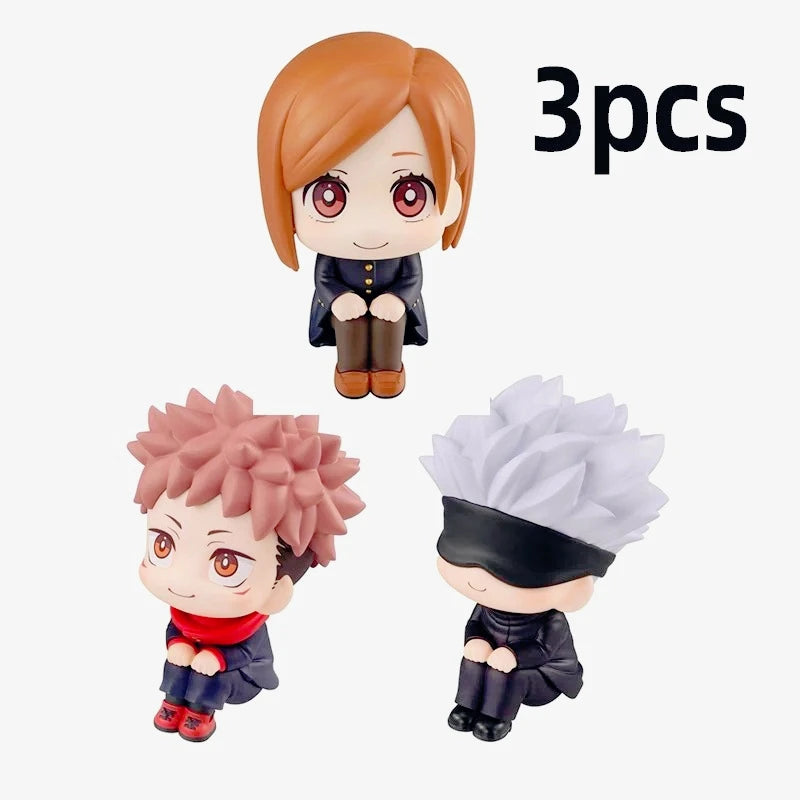 10cm Anime Action Figures - Jujutsu Kaisen PVC Toy Set with Multiple Colors