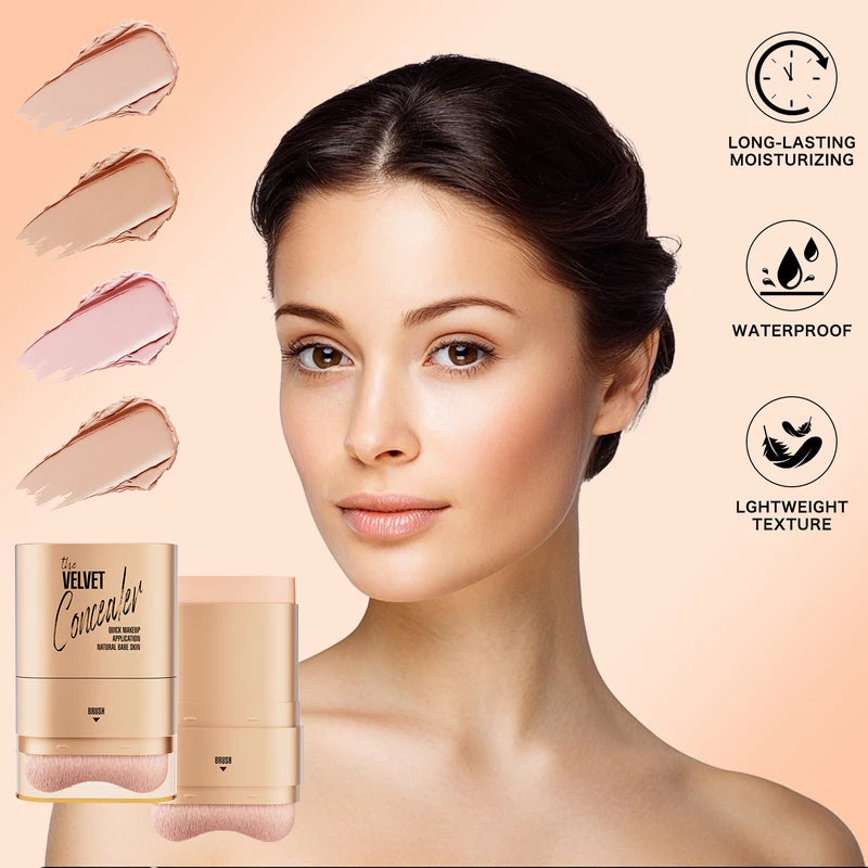 Multicolor Facial Concealer for Dark Circles Tattoos Acne Coverup Waterproof Makeup