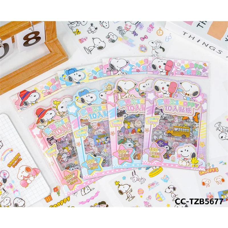 Cute Cartoon Sticker Set for Kids Boys Girls - Toy Decoration & Planner Accessory