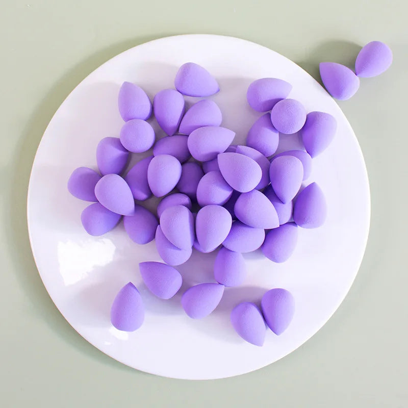 Mini Makeup Blender Sponges 3/20/60pcs Reusable Water Drop Shape Cosmetic Tools