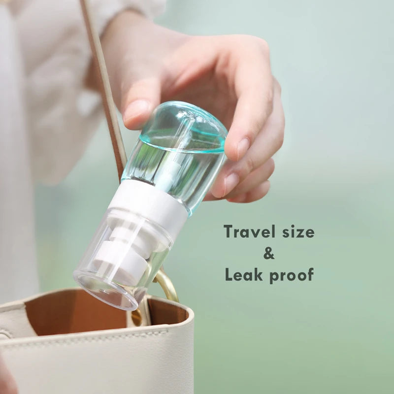 Refillable Travel Spray Bottle 30ml with Fine Mist Nozzle for Hair Face Water
