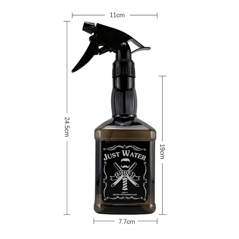 Refillable Hairdressing Spray Bottle 600ml Mist Spray for Salon & Barber Use