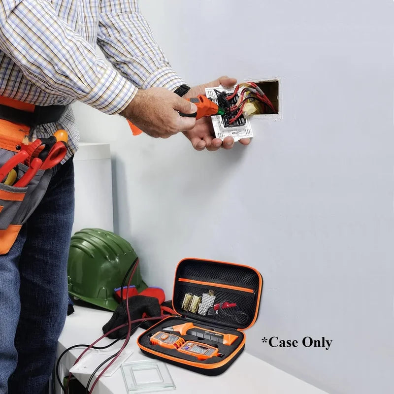 Electrical Tool Storage Case Organizer for Klein Circuit Breaker Finder and GFCI Tester