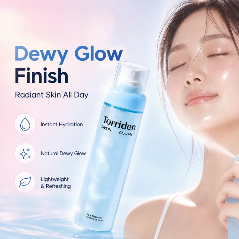 Hydrating Facial Mist with Hyaluronic Acid & Ceramide for Makeup & Skin Care
