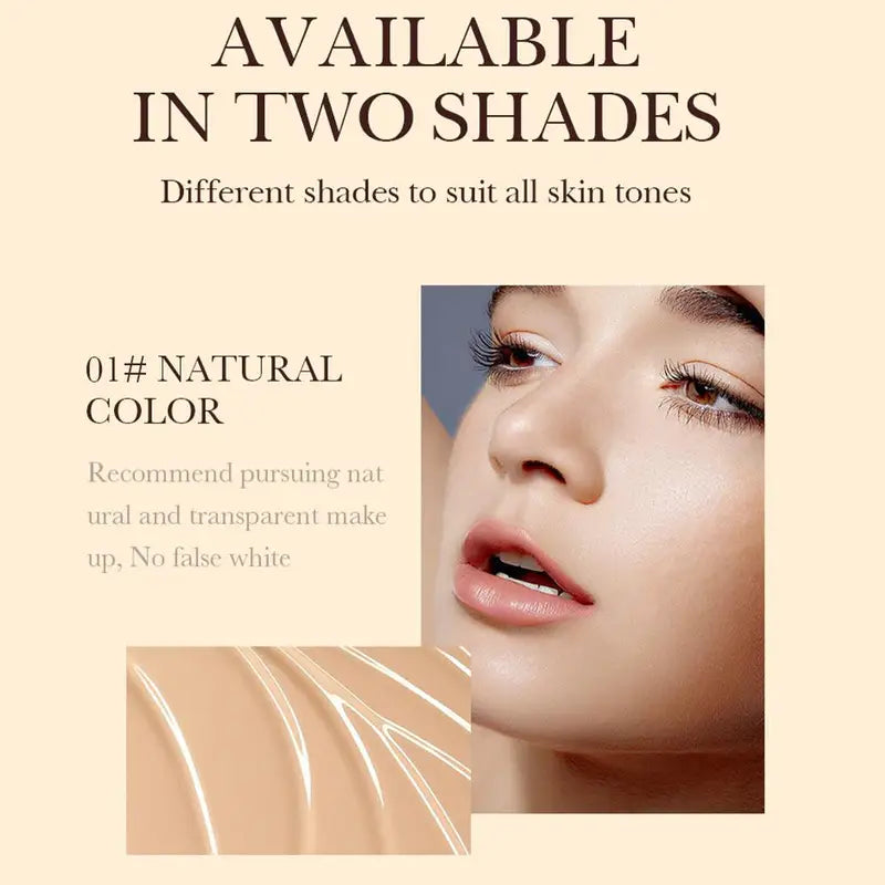 BB Cream Foundation Sunscreen SPF50+ PA+++ Moisturizing Concealer 40g