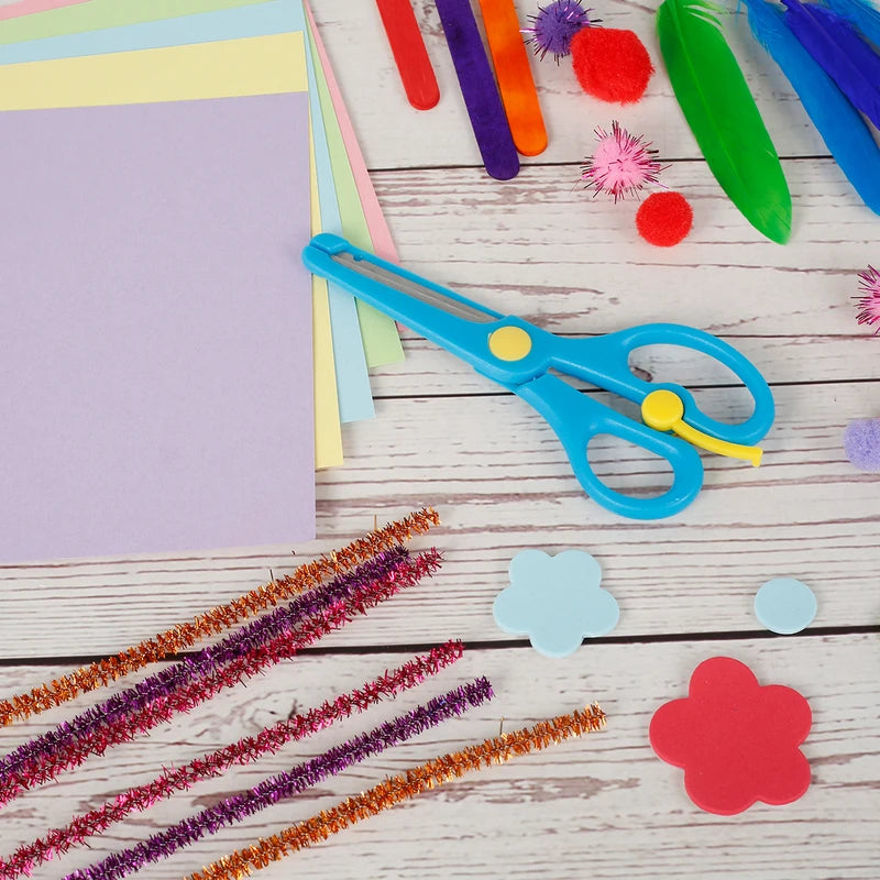 Kids DIY Art Craft Set - Creative Craft Supplies Kit for School & Party