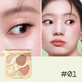 Multi-Color Makeup Palette for Face and Eyes - All-in-One Versatile Color Collection