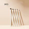 Premium Eye Makeup Brush Set - Soft Synthetic Bristles for Eyeshadow & Eyeliner, 5/8/10 Pieces