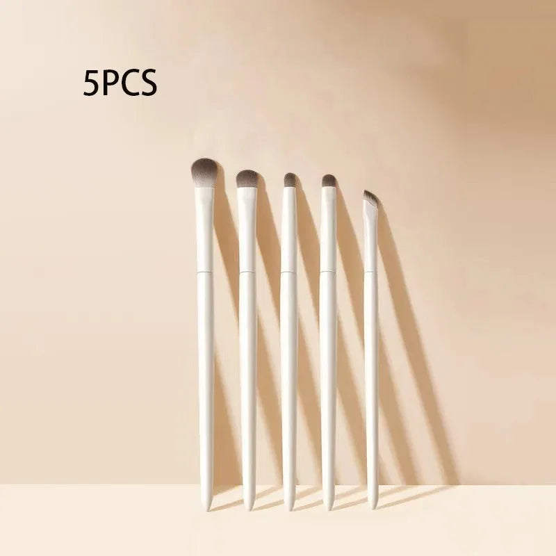 Premium Eye Makeup Brush Set - Soft Synthetic Bristles for Eyeshadow & Eyeliner, 5/8/10 Pieces