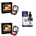 Full Denture Set Resin False Teeth with Mirror & Storage Box - Cosmetic & Temporary