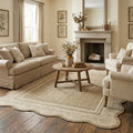 Soft Non-Slip Washable Area Rug for Bedroom & Living Room Home Decor