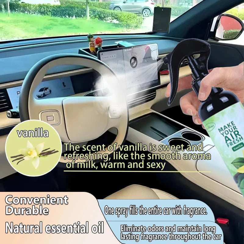 150ML Car & Home Air Freshener Spray Purifying Deodorizer with Multiple Colors
