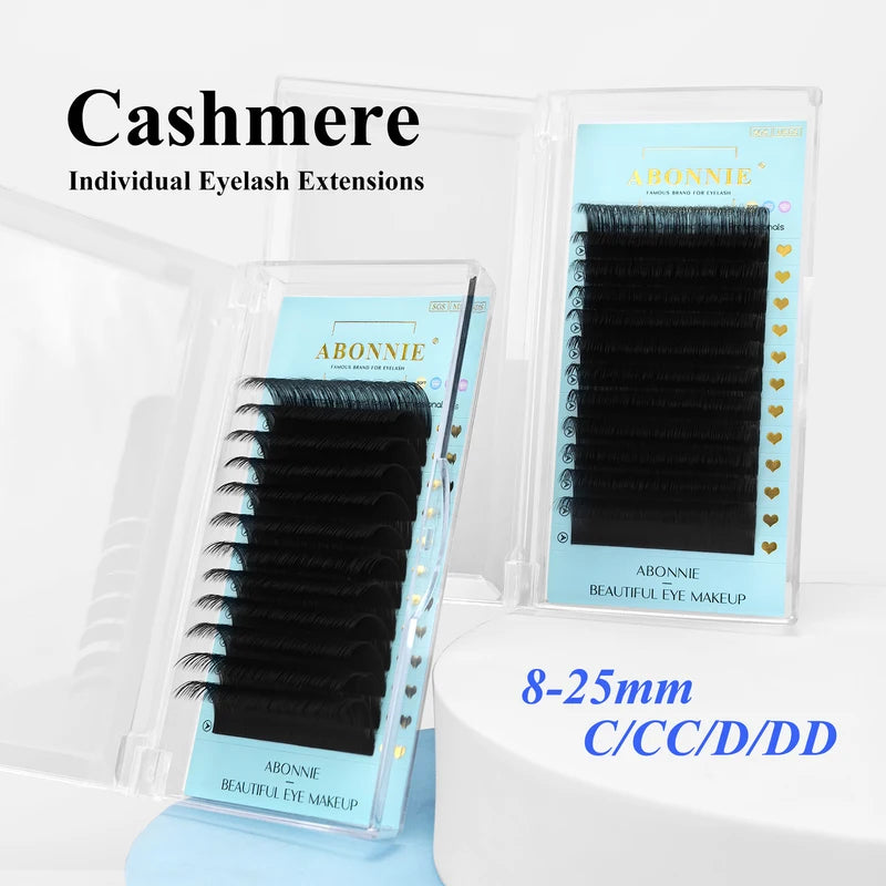 Cashmere Matte Black False Eyelashes - Classic & Volume Eyelash Extensions