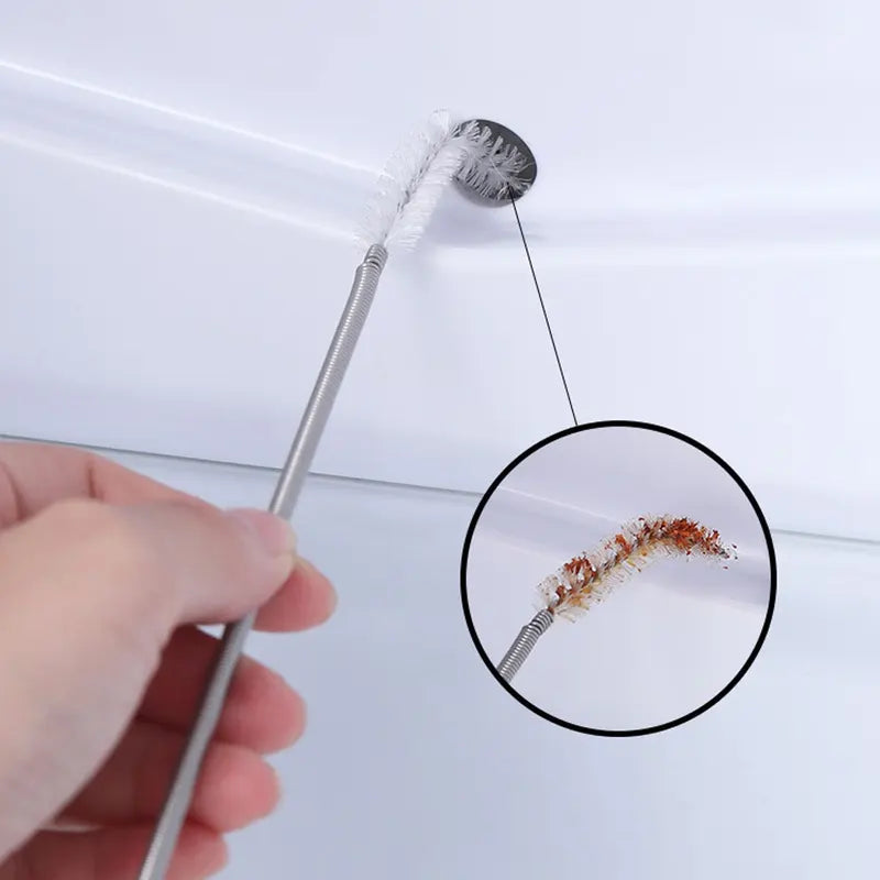 Flexible Refrigerator Drain Cleaning Brush Long Water Tube Dredge Tool
