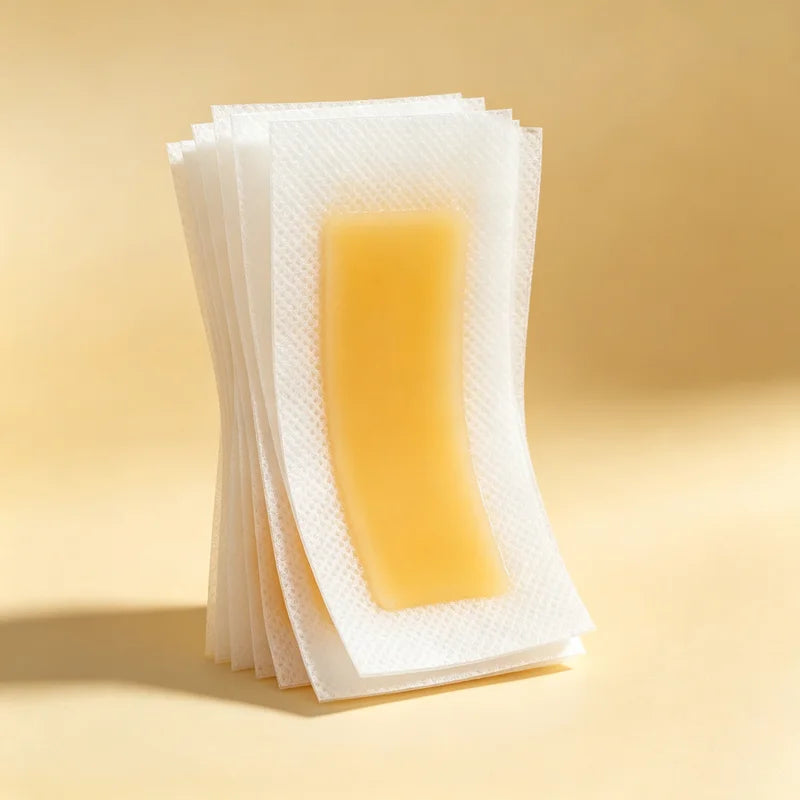 Double-Sided Body Hair Removal Wax Kit Honey Scent Hypoallergenic Full Body Face Hand