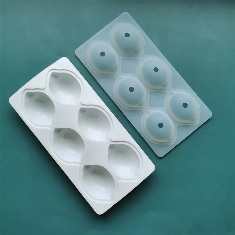 French Dessert Cake Decorating Silicone Mold - 3D Lemon Shape for Pastry Baking