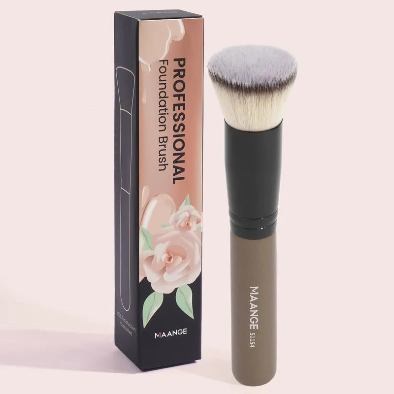 Multipurpose Makeup Brush Set for Foundation, Concealer, Powder, Blush & Contour - Soft Dense Bristles