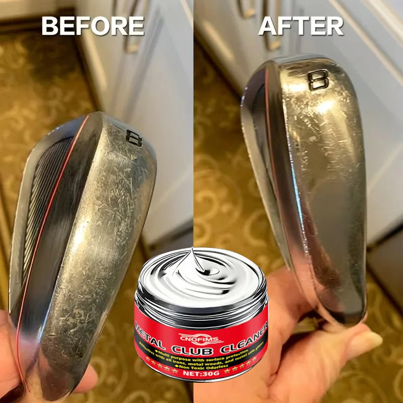 Golf Club Polishing Wax Oxidation Scratch Remover Mirror Shine Restore for Woods Irons Putters