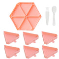 Large Capacity Hexagon Diamond Painting Palette Kit with Beading Plates and Accessories