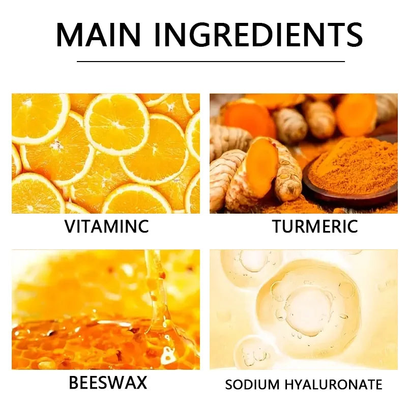 Vitamin C Turmeric Hand & Foot Mask for Skin Smoothing & Brightening