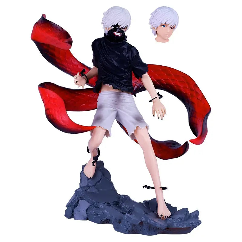 Tokyo Ghoul Kaneki Ken Mask Figure - Centipede Face-Changeable Collectible Model