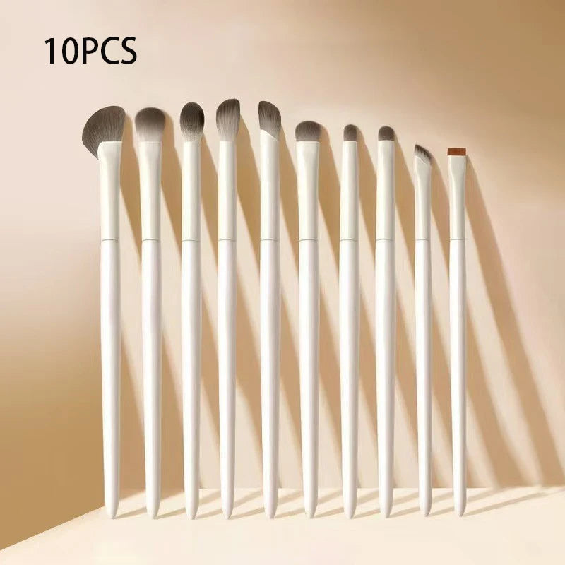 Set of 5/8/10 Professional Eye Makeup Brushes - Soft Eyeshadow & Eyeliner Tools