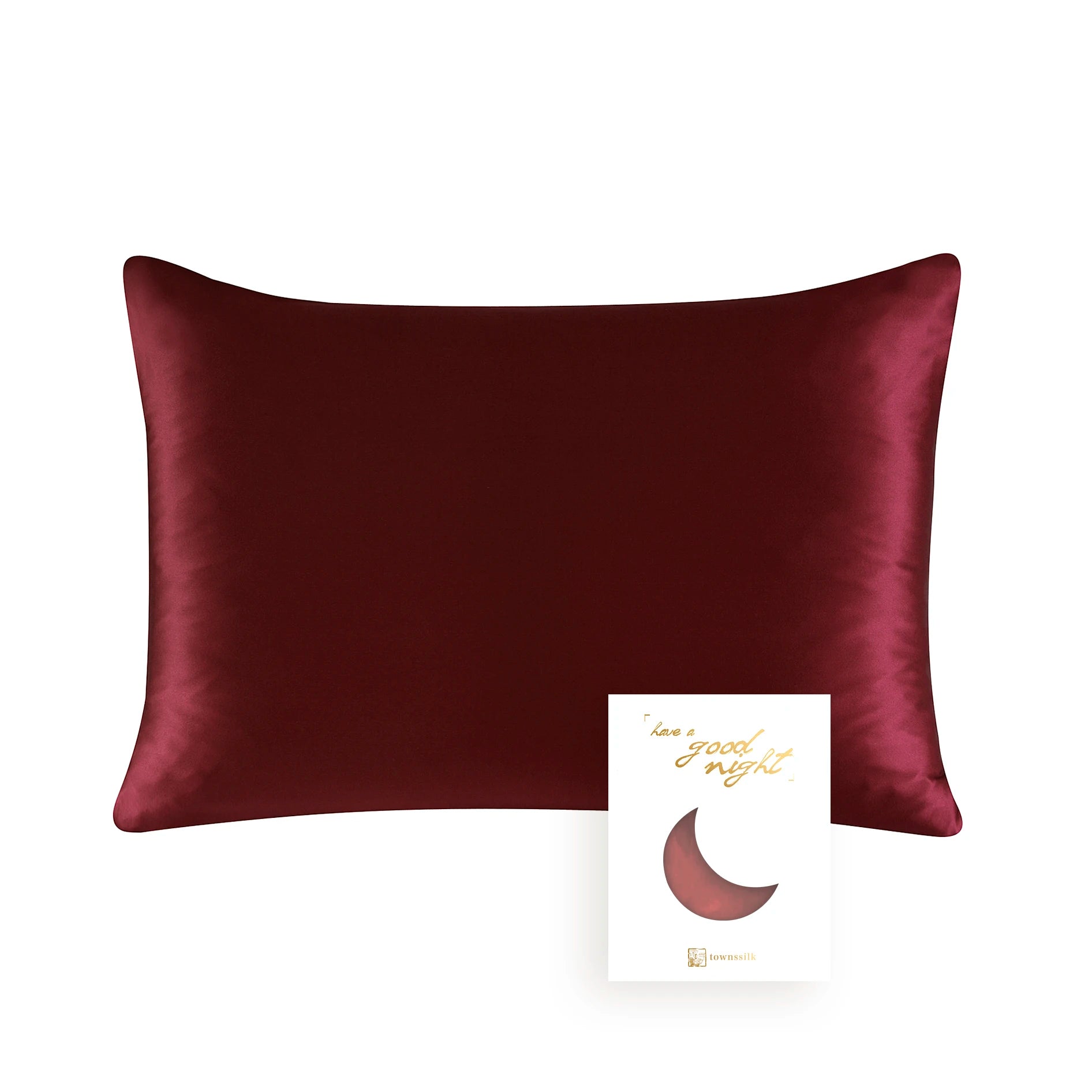 Natural Mulberry Silk Pillowcase with Hidden Zipper - 22 Momme Bed Accessory