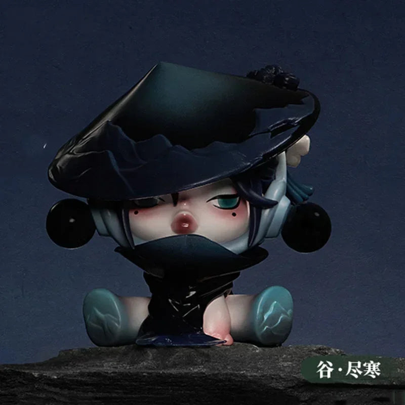 Mystery Box Toy - Skullpanda The Ink Plum Blossom Series Blind Bag Collectible Doll