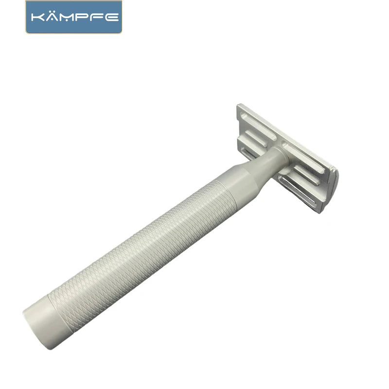Vintage Aluminum Safety Razor Double Edge Men's Wet Shaving Razor