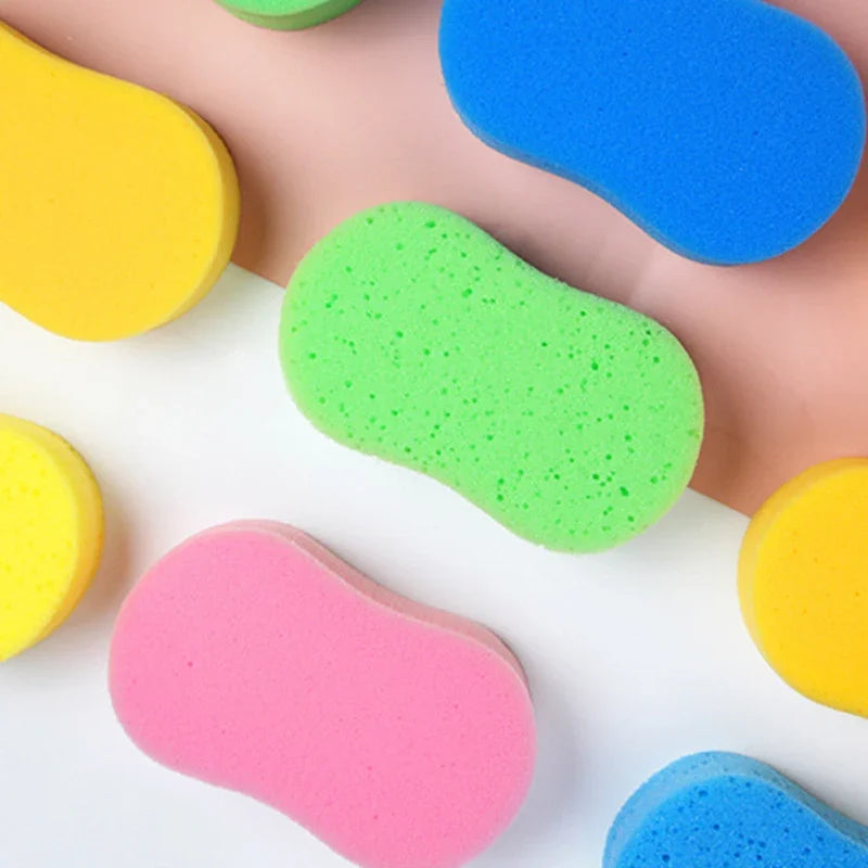 Large 8-Shaped Honeycomb Car Cleaning Sponge Block High-Density Auto Wash & Wax Tool