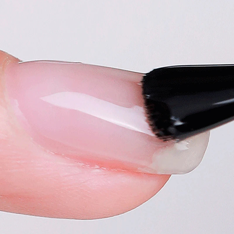 Self Leveling Gel Nail Polish 15ml Semi-Permanent UV French Manicure