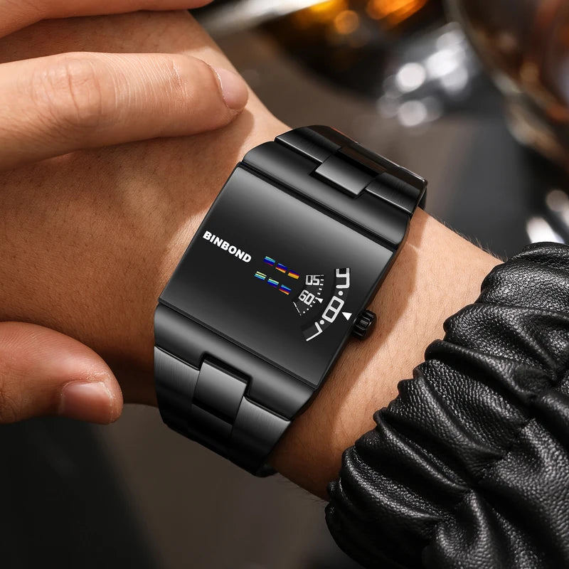 Waterproof Men's Quartz Sport Watch - Luxury Casual Wristwatch for Men