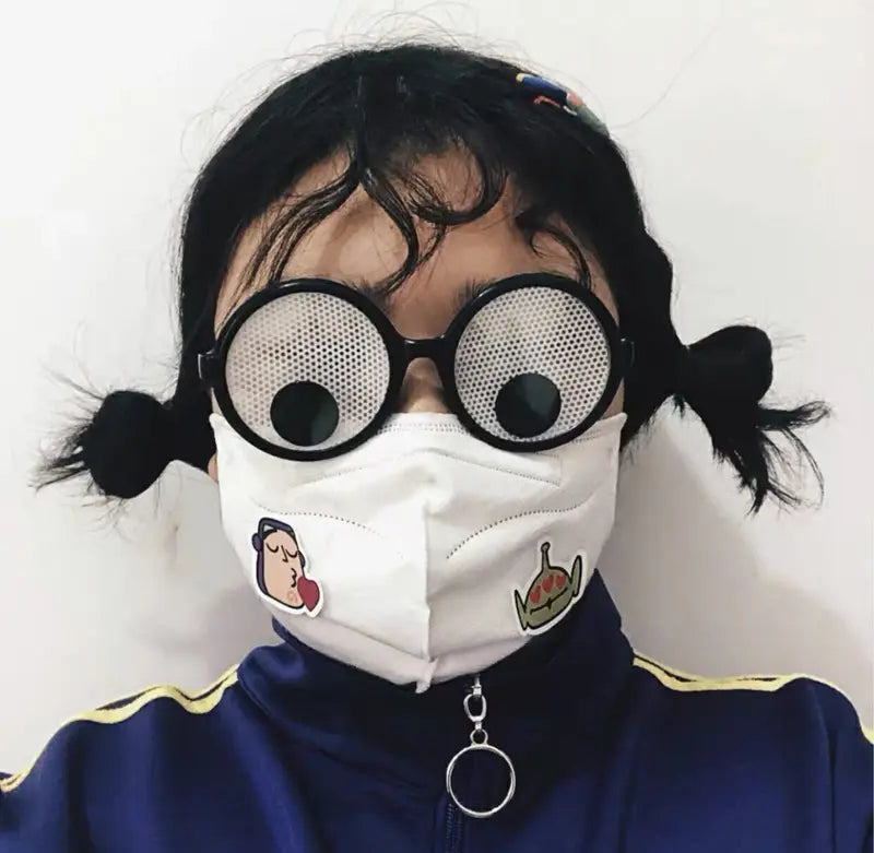 Funny Eyeball Glasses Halloween Cosplay Costume Accessory