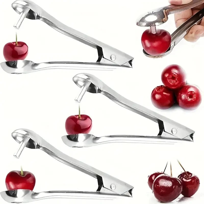 Stainless Steel Jujube Corer Kitchen Fruit Tool for Cherry and Hawthorn