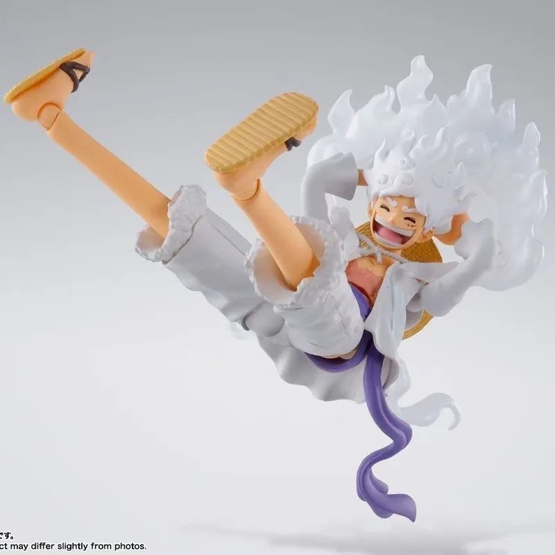 One Piece Luffy Gear 5 Nika Form Action Figure - Anime Collectible Doll