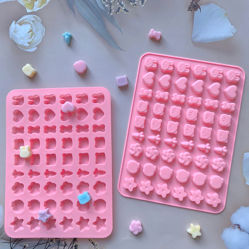 Easter Silicone Mold Mini Carrot and Rabbit for Gummy Cookies Cake Decoration