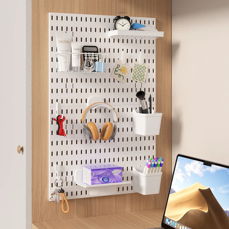 Home Storage Pegboard for Keyboards, Mice & Controllers - Multi Color Options