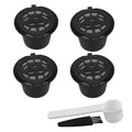 Reusable Coffee Capsules Set for Nespresso with Spoon & Brush - Food Grade PP