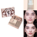 Contour Palette Highlighter & Bronzer Makeup Set - Waterproof, Long-Lasting, Vegan Beauty