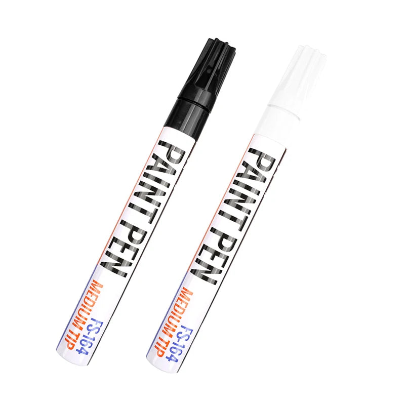 Oil Based Permanent Paint Markers for Metal, Wood, Glass, Fabric, Plastic, Tire - Waterproof & Vibrant Colors
