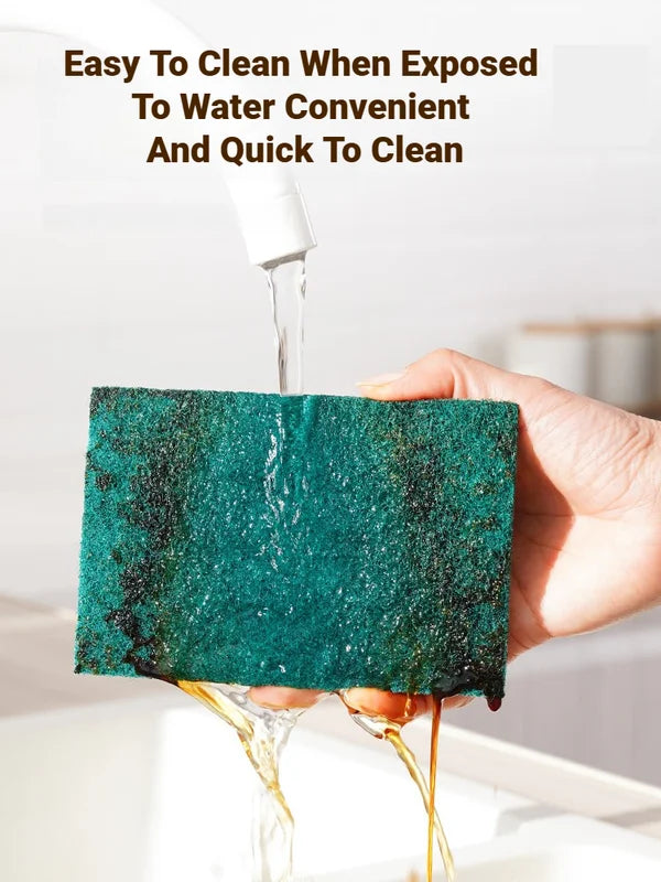Grit Free Reusable Kitchen Scrub Pads for Non-Stick Pans and Dishes - Multi-Size Options