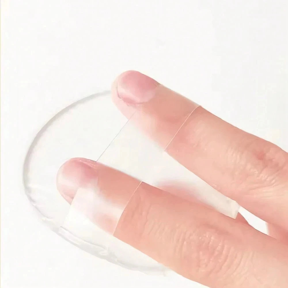 Silicone Makeup Sponge Set - Water-Based Crystal Jelly Foundation Puff, Non-Absorbing, Multiple Colors