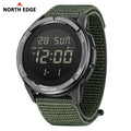 Mens Digital Sports Watch Waterproof 50M with Stopwatch & Luminous Display